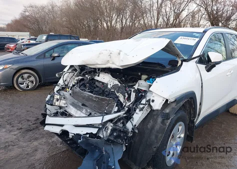 2019 Toyota Rav4 Le from USA, damaged, VIN JTMK1RFVXKD512888